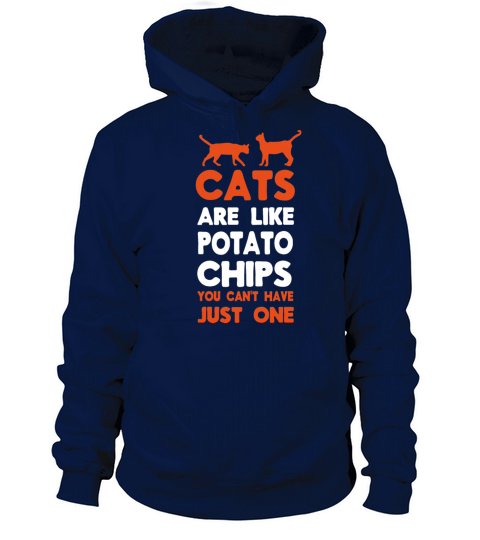 Cats like Potato Chips Women's Hoodie
