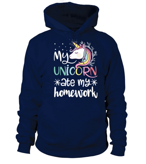 My Unicorn Ate My Homework Women's Hoodie