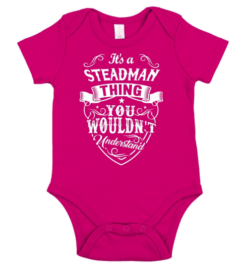 STEADMAN THING HEAD Short Sleeve Baby One-Piece