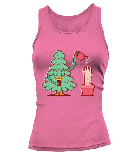 Tree watering its human Women's Tank Top