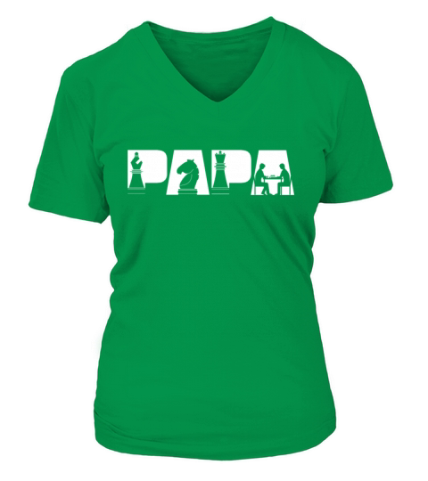 Chess Player Club Chessboard V-neck T-Shirt Woman