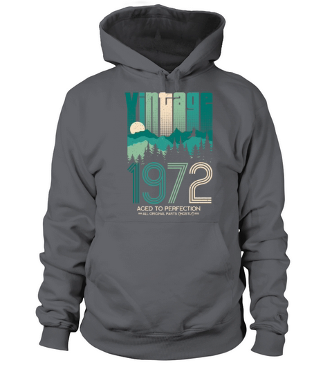 Vintage 1972 - 50 years old - 50th birthday gift Women's Hoodie
