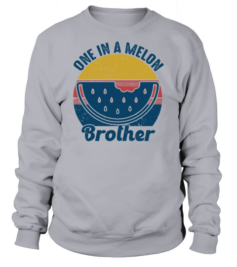 Family summer Watermelon Vintage One In A Melon Men's Sweatshirt