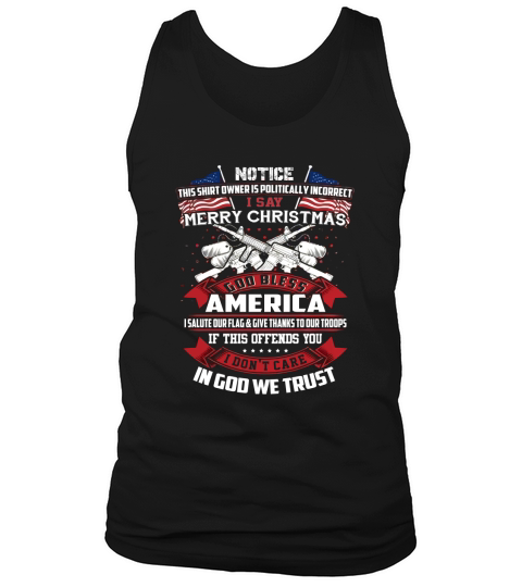This shirt is politically incorrect Tank Top Unisex