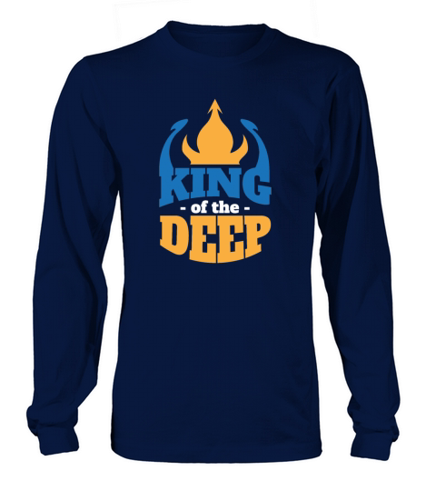 Poseidon King of the Deep Swimmer Diver Gift Idea Women's Long Sleeve