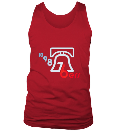 10-9-8-76ers – light bell Tank Top Unisex