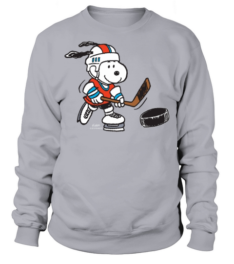 Peanuts Snoopy Hockey birthday christmas gift Men's Sweatshirt
