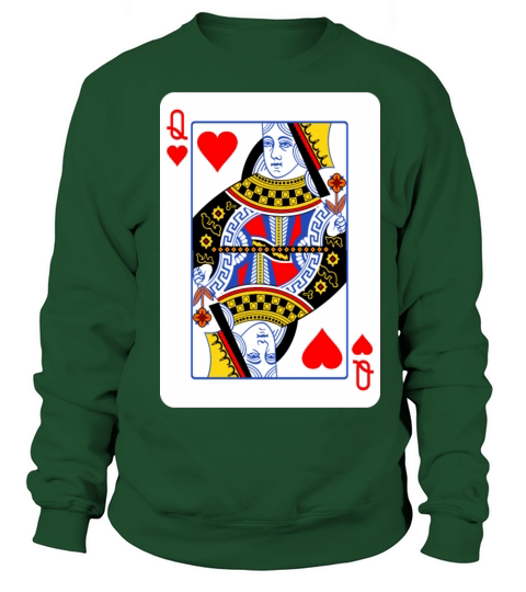 Queen Of Hearts Couple Men's Sweatshirt