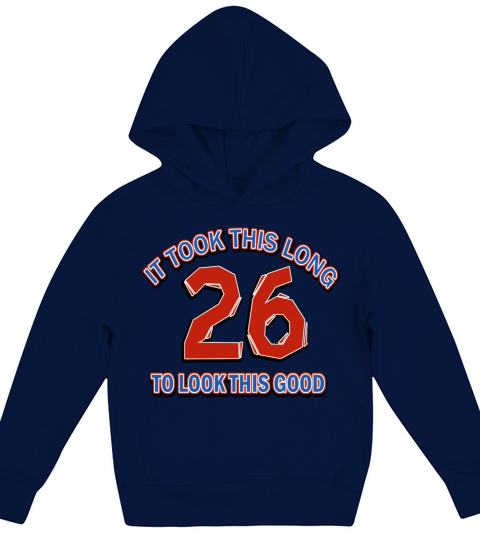 26th birthday design Kids Hoodie