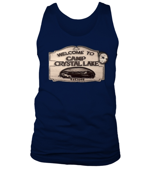 Welcome To Camp Crystal Lake Men Long Sleeve Shirt Men's Tank Top
