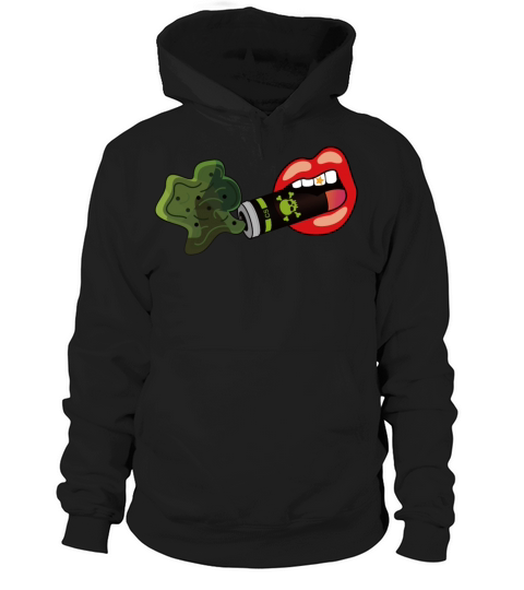 Red Toxic Teargas Mouth Classic Women's Hoodie