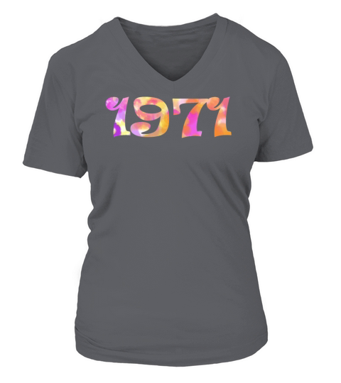 Vintage 1971 Women's V-Neck T-shirt