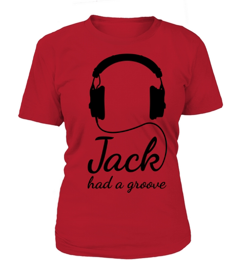 Jack had a groove headphones house techno Women's T-Shirt