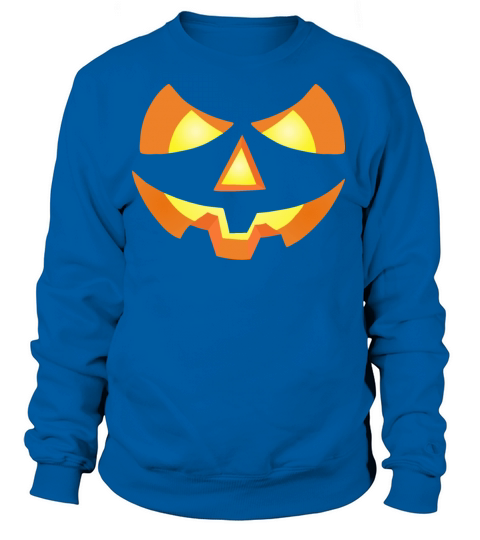 Scary Pumpkin Halloween Costume Women's Sweatshirt