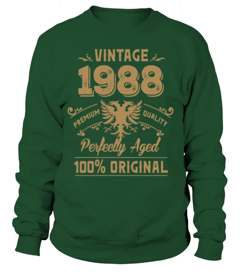 Vintage 1988 Premium Quality Orginal Women's Sweatshirt