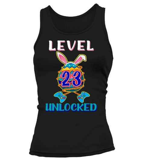 23 Year Old Age Birth Gamer Game Easter Sunday Tank top Woman