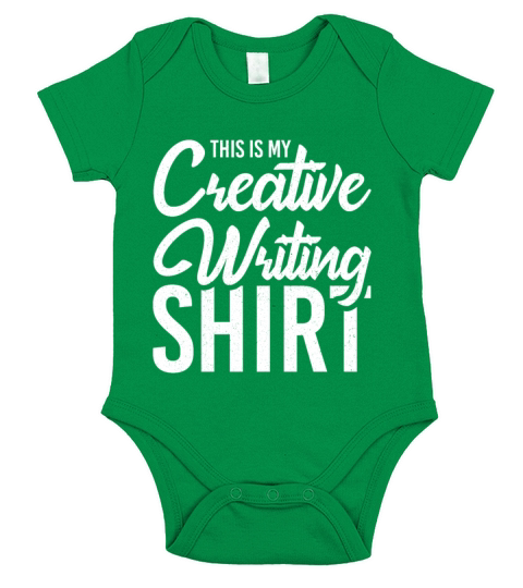 This Is My Creative Writing Shirt Writer Author Short Sleeve Baby One-Piece
