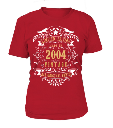 Limited Edition Made In 2004 Vintage Original Women's T-Shirt