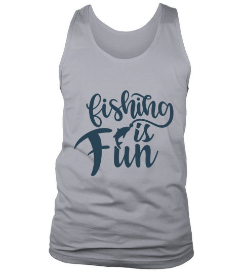 Anglers fish a fish on the lake Men's Tank Top