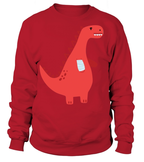 Dinosaur with cast Women's Sweatshirt