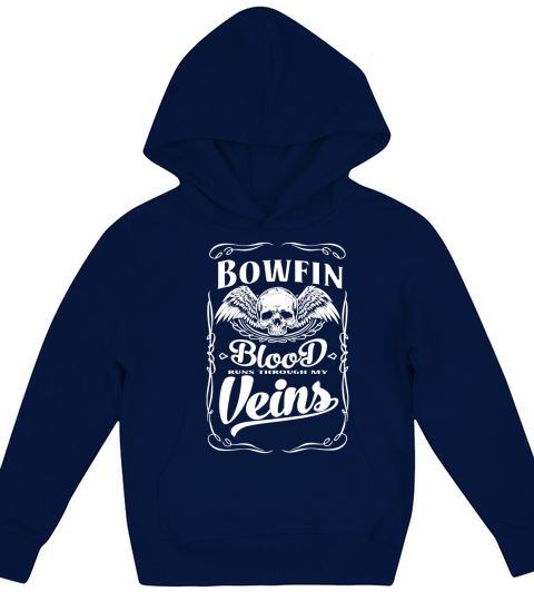 Funny Vintage Tshirt for Bowfin Kids Hoodie