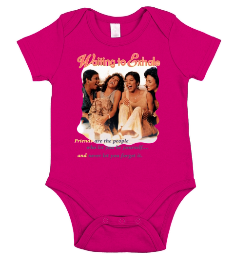 Waiting To Exhale Whitney Houston Saying Short Sleeve Baby One-Piece