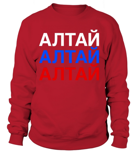 ALTAI Russian Flag Women's Sweatshirt