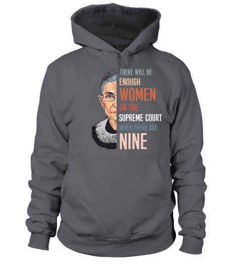 There will be enough women on the supreme court Men's Hoodie