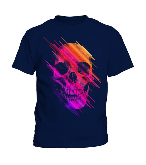 Colorful Skull Kids T-Shirt