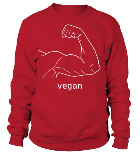 Biceps Bodybuilding Vegan Women's Sweatshirt