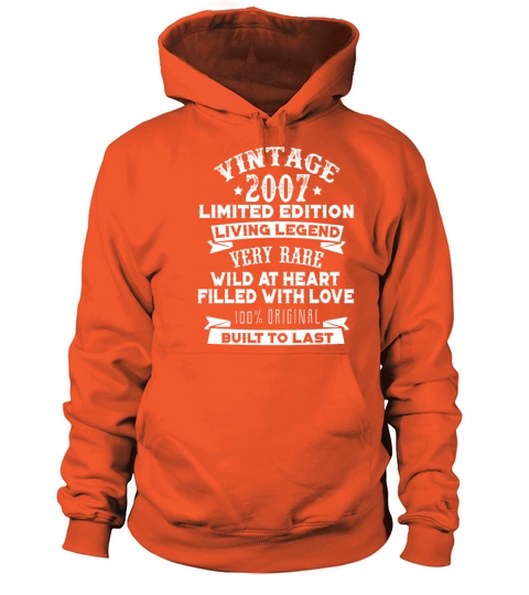 Vintaged 2007 Living Legend Built To Last Women's Hoodie