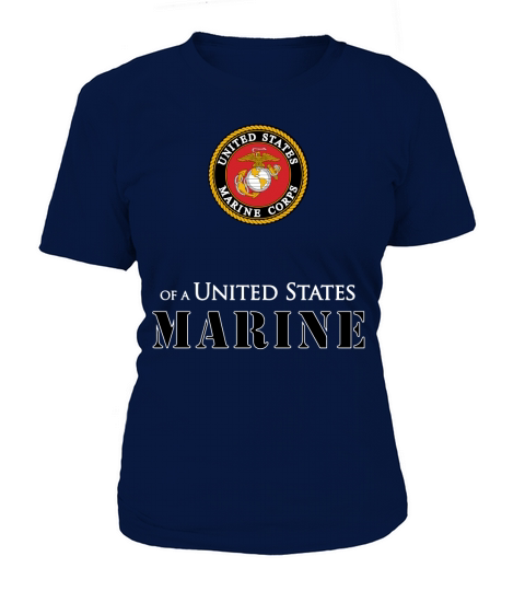 Brother Of A United States Marine, Custom Design Template T-Shirt Woman