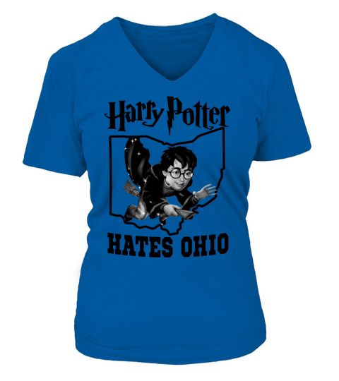 Harry Hates Ohio Shirt V-neck T-Shirt Woman