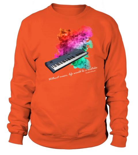 keyboard instrument piano Women's Sweatshirt