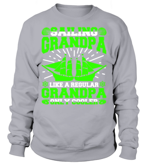 Sailing Grandpa Like A Regular Grandpa Only Cooler Women's Sweatshirt