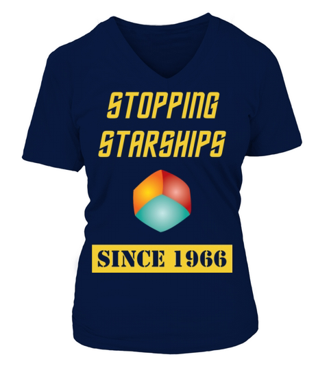 Stopping Starships Corbomite Maneuver Ep Women's V-Neck T-shirt