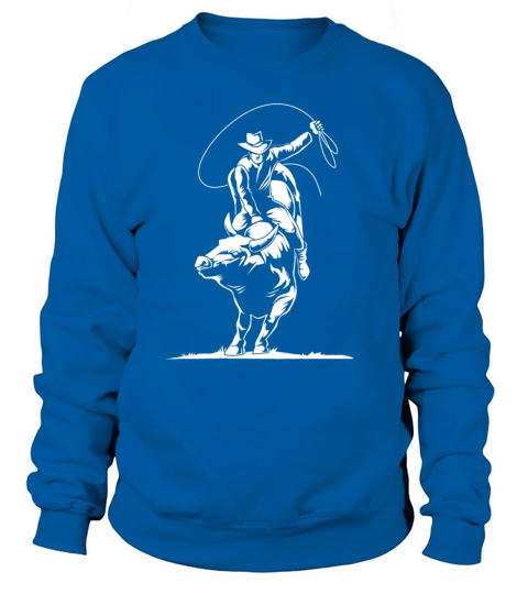 Cowboy Bull Riding Barrel Racing For Rodeo Women's Sweatshirt
