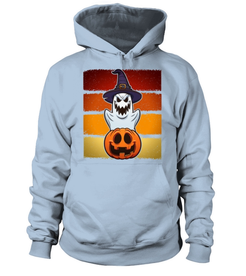 Halloween Ghost Pumpkin Funny vintage Women's Hoodie