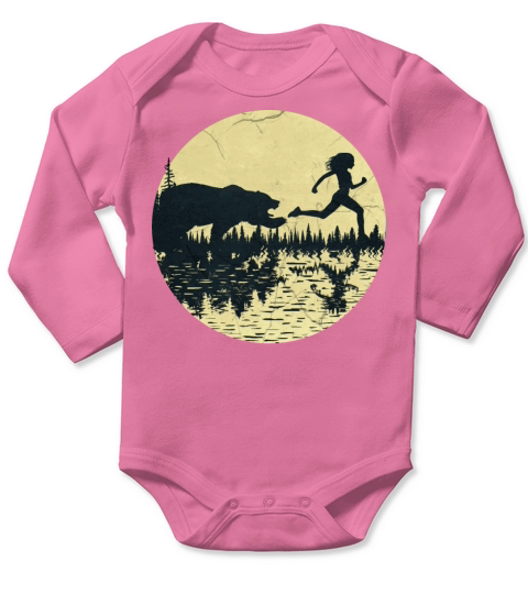Moon Runners Long Sleeve Baby One-Piece