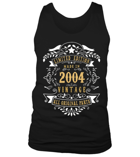 Limited Edition Made In 2004 Vintage Original Men's Tank Top