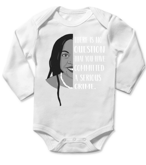 Ketanji Brown first Black woman to supreme justice Long Sleeve Baby One-Piece