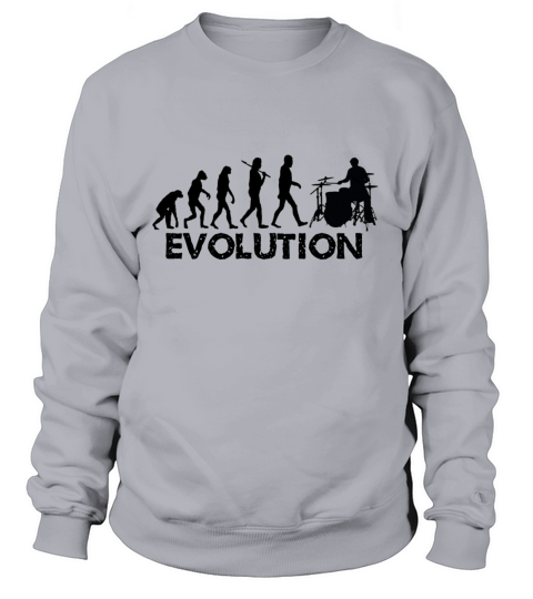 Evolution of a Drummer Women's Sweatshirt