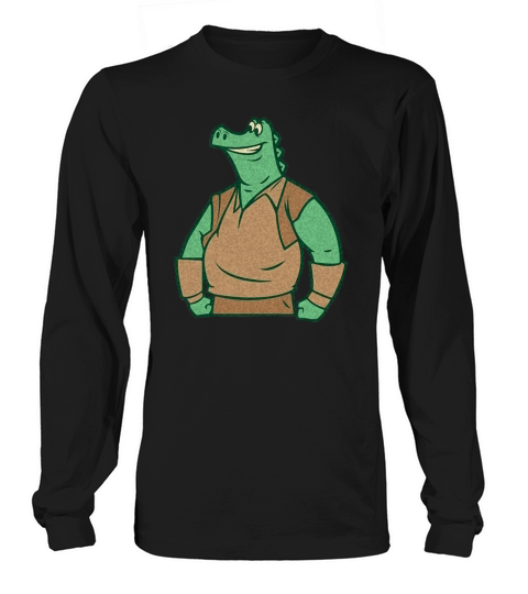 Crocodile swordsman Men's Long Sleeve