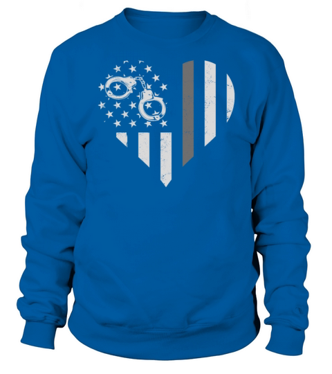 Correctional Officer Patriotic Men's Sweatshirt