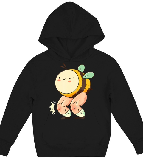 Woot The Bee s Knees Kids Hoodie