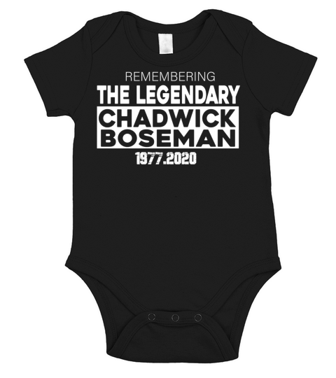 Chadwick Boseman shirt Short Sleeve Baby One-Piece