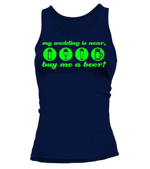 wedding bachleor buy me a beer Women's Tank Top