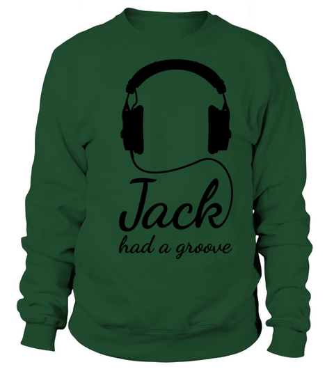Jack had a groove headphones house techno Women's Sweatshirt