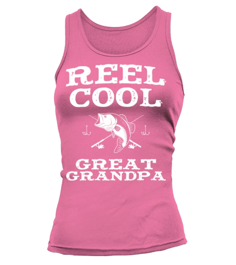 Reel Cool Great Grandpa Fishing Funny Fisherman Women's Tank Top