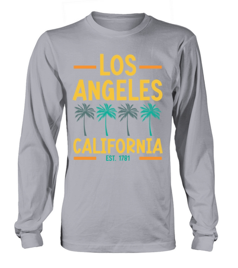 Los Angeles California Palms Women's Long Sleeve